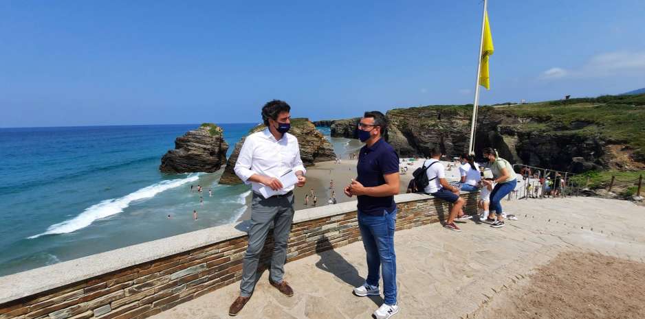 visita praia das Catedrais Delegado da Xunta