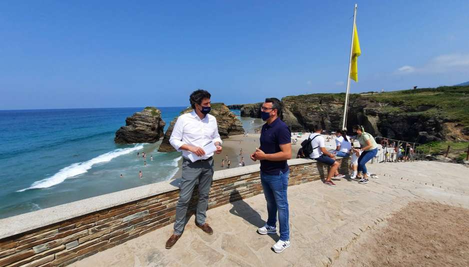 visita praia das Catedrais Delegado da Xunta