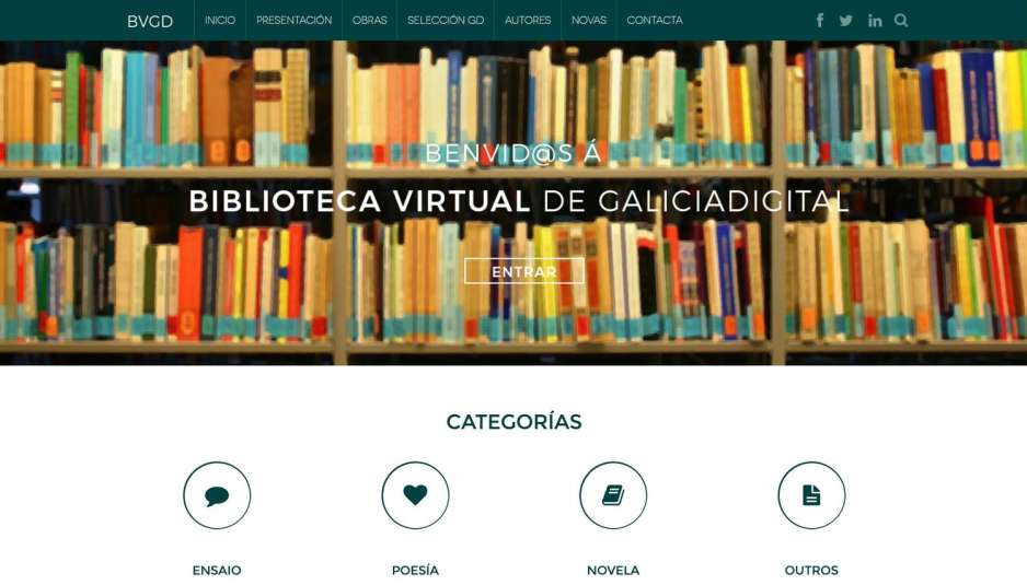 Biblioteca Galicia Digital