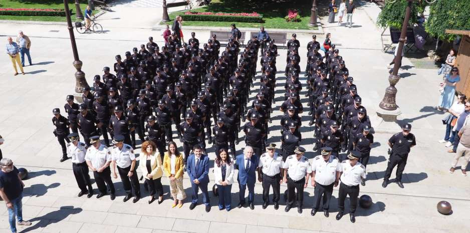 Policias en prácticas