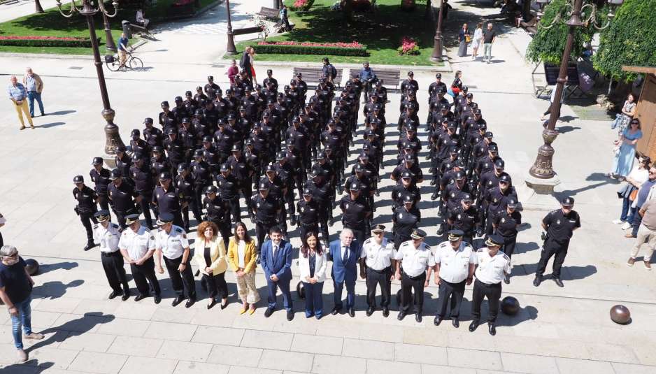 Policias en prácticas